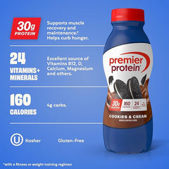 Cookies & Cream Protein Shake 11.5 oz (12 PACK)
